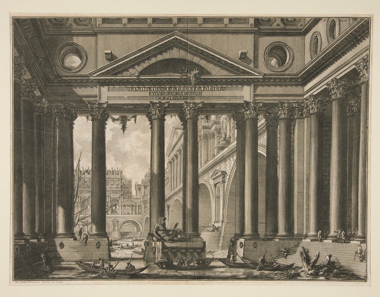 Second Frontispiece of Volume IV of Le Antichità Romane by Giovanni Battista Piranesi