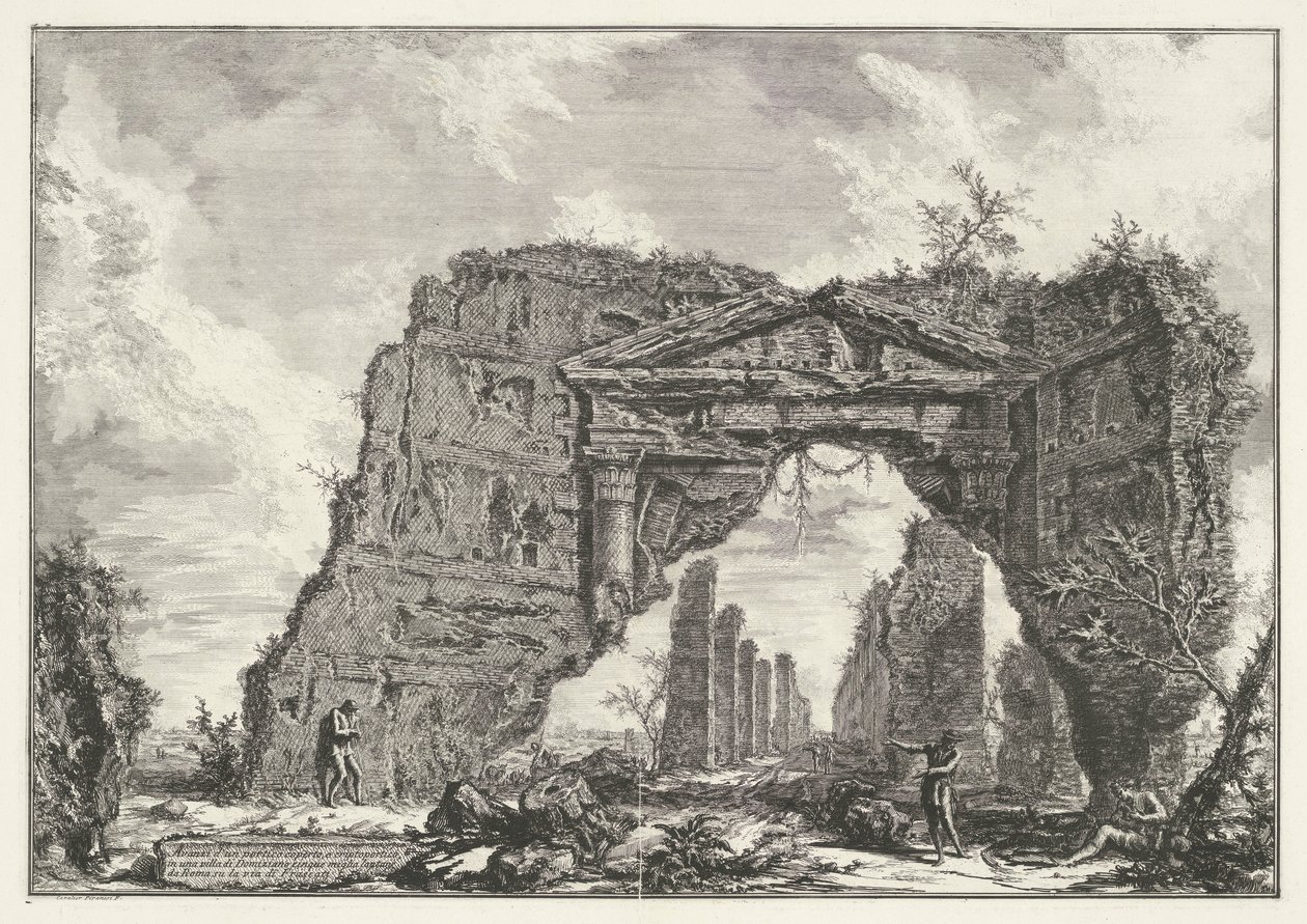 Sette Bassi Outside Rome (series title: Views of Rome) by Giovanni Battista Piranesi