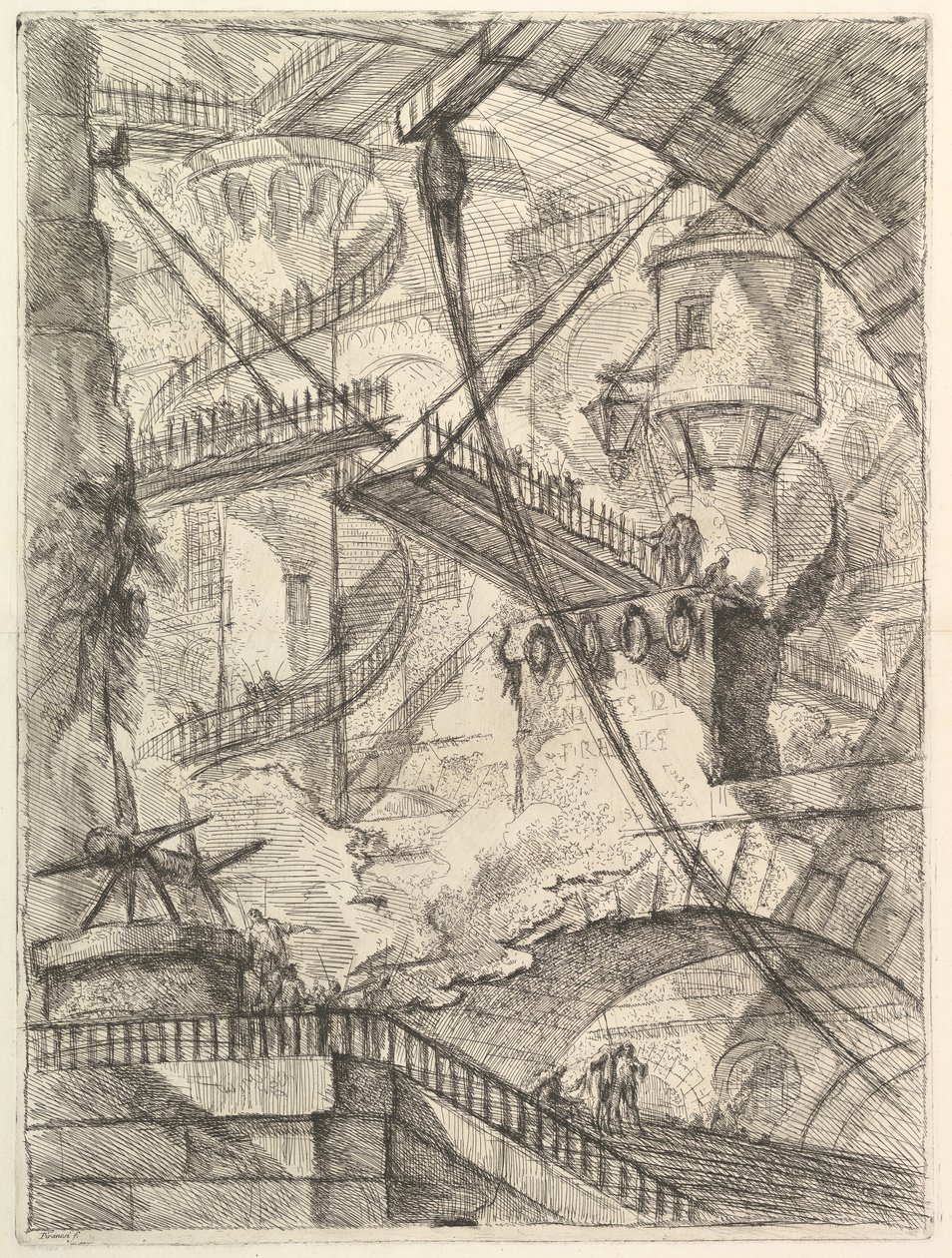 The Drawbridge, from Carceri d