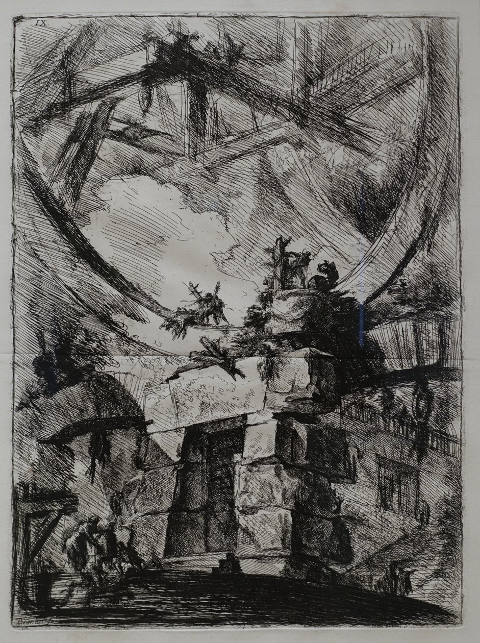 The Giant Wheel by Giovanni Battista Piranesi