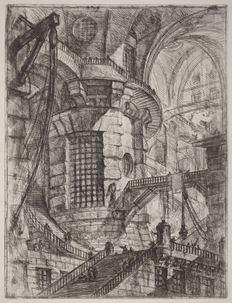 The Round Tower by Giovanni Battista Piranesi