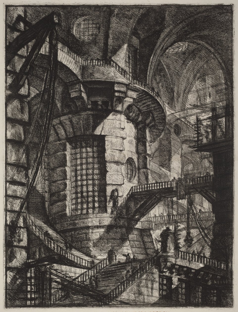 The Round Tower by Giovanni Battista Piranesi