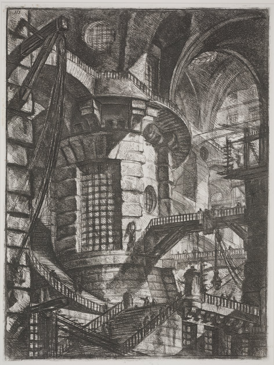 The Round Tower, c.1761 by Giovanni Battista Piranesi