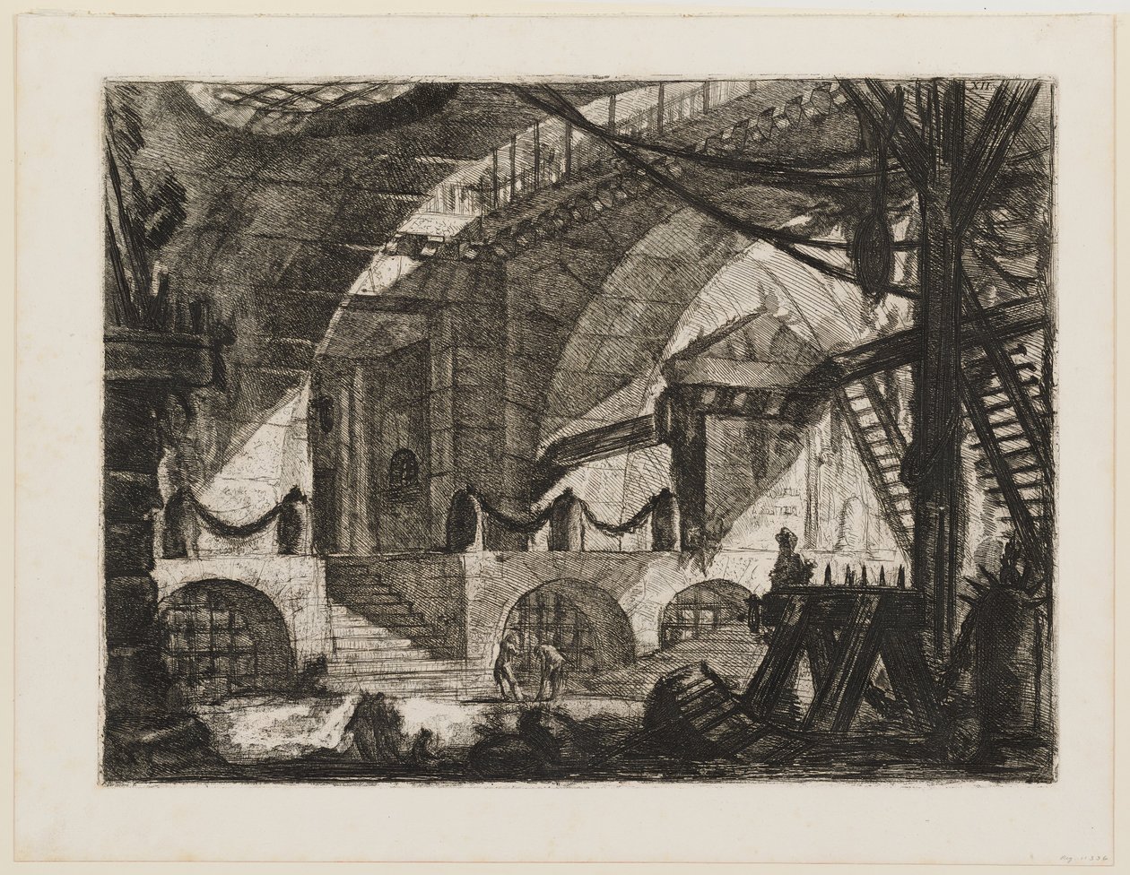 The Sawhorse by Giovanni Battista Piranesi