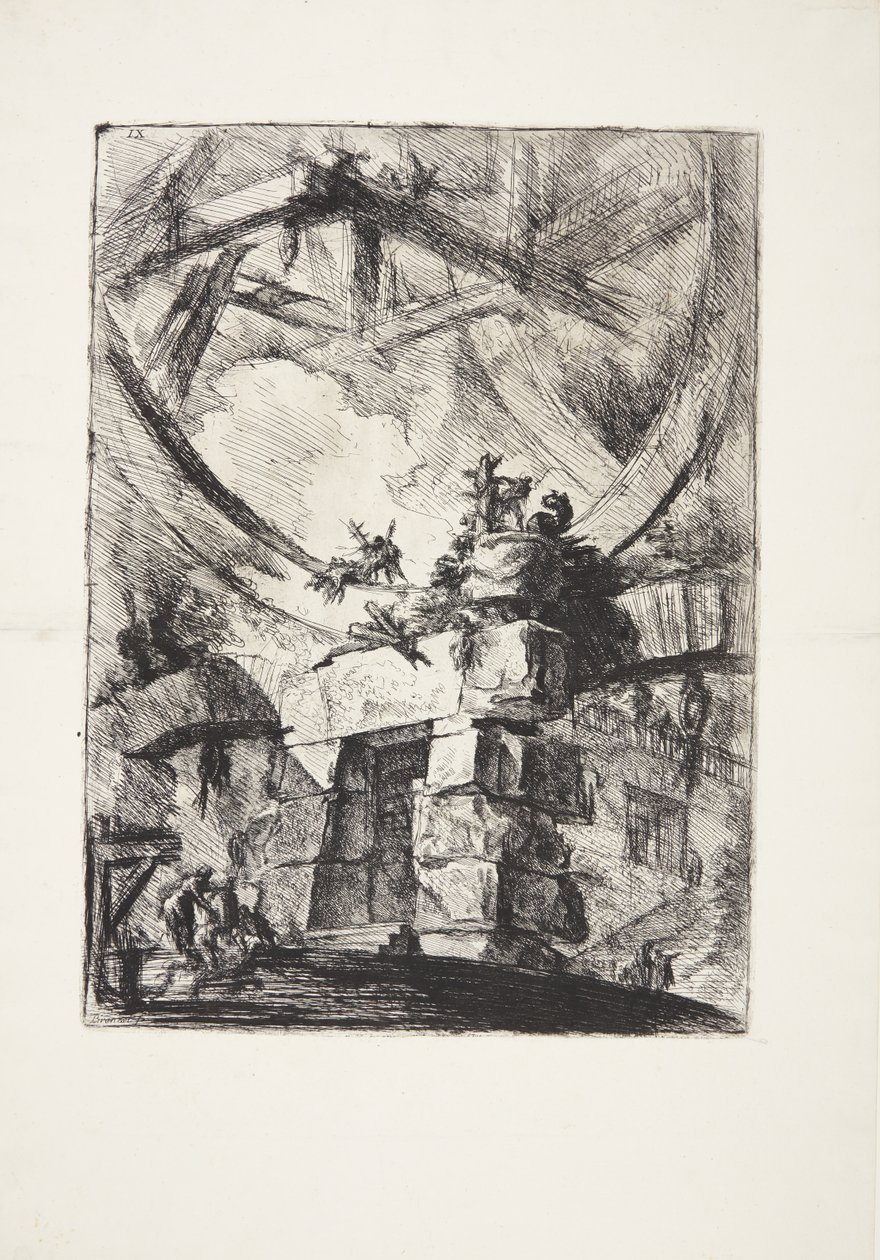 The Giant Wheel by Giovanni Battista Piranesi