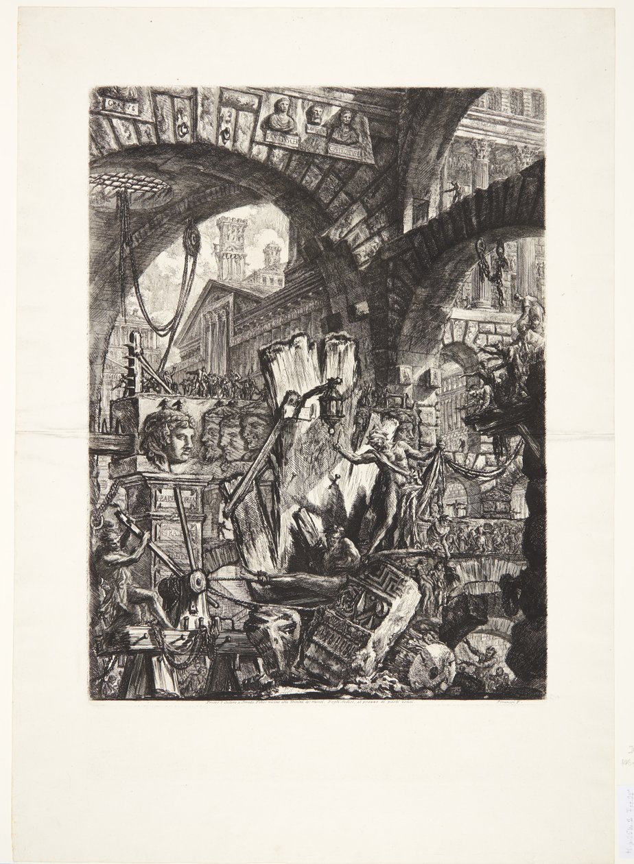 The Man on the Rack by Giovanni Battista Piranesi