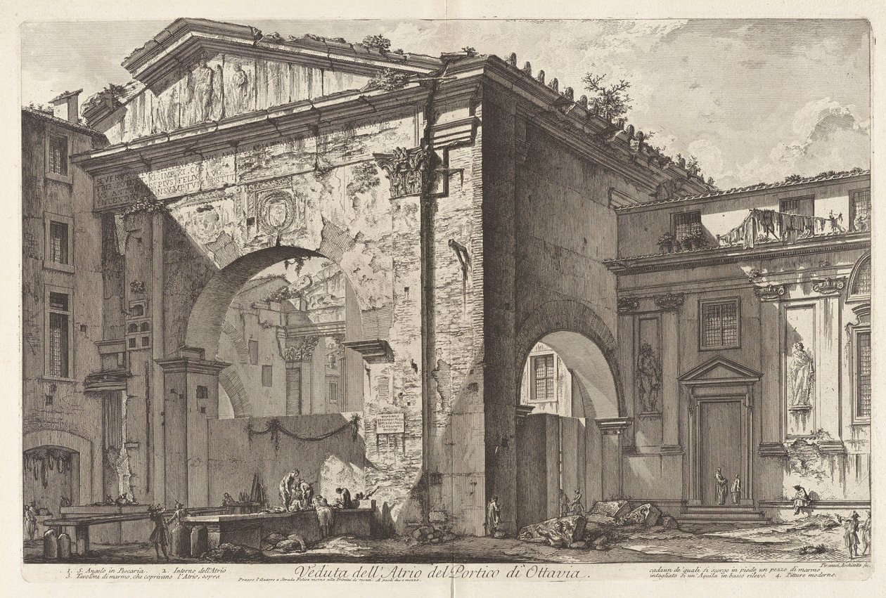 View of the by Giovanni Battista Piranesi