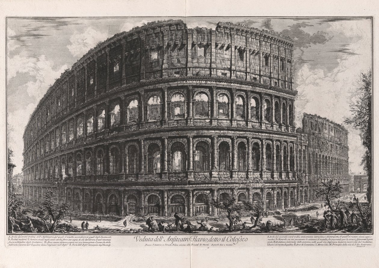 View of the City by Giovanni Battista Piranesi