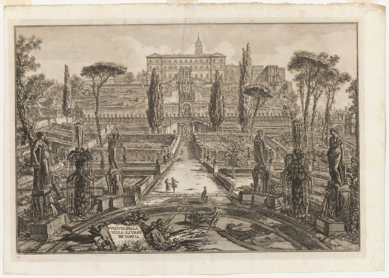 View of the Villa d
