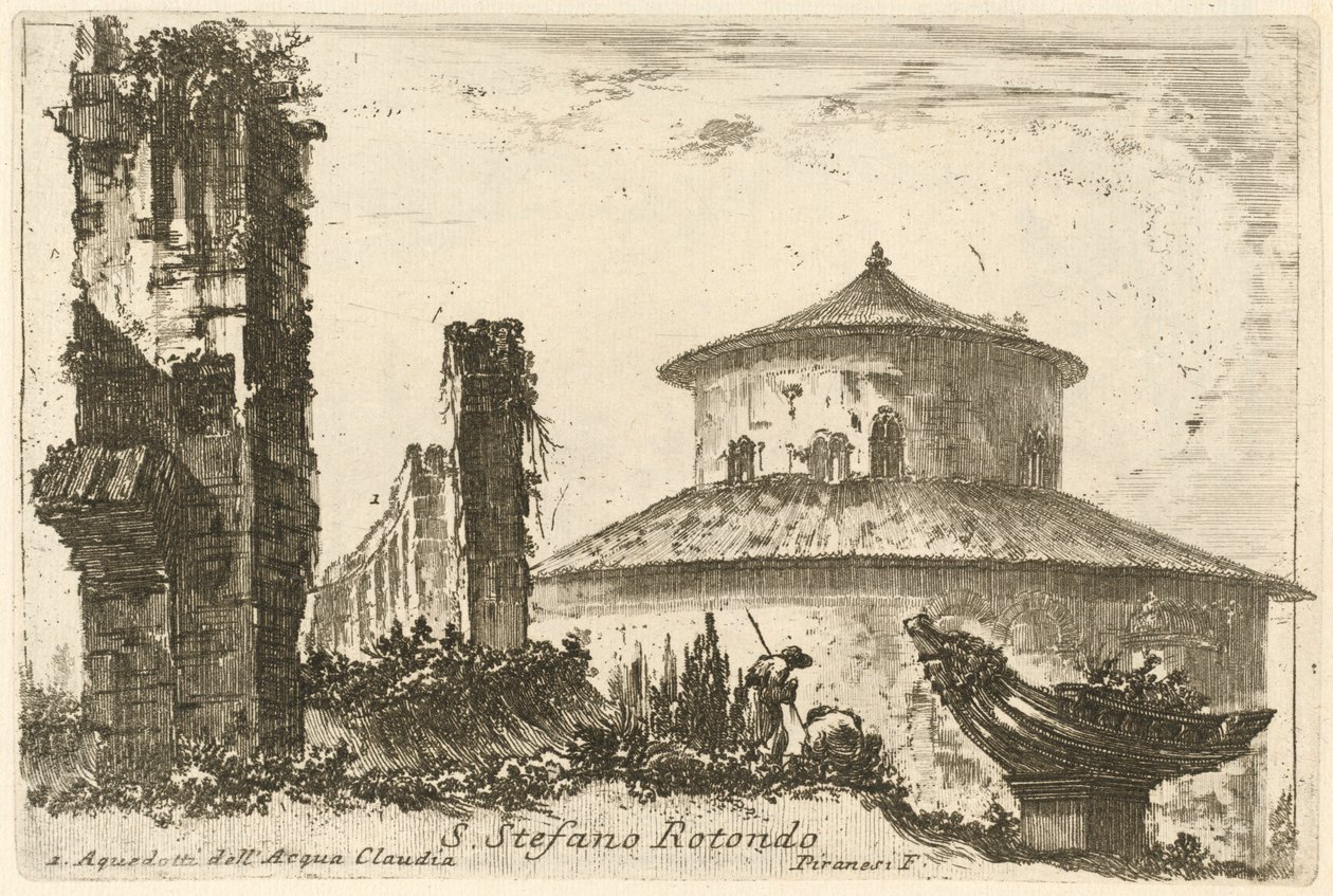 Various Views of Ancient and Modern Rome Drawn and Engraved by Famous Authors by Giovanni Battista Piranesi and Various Artists