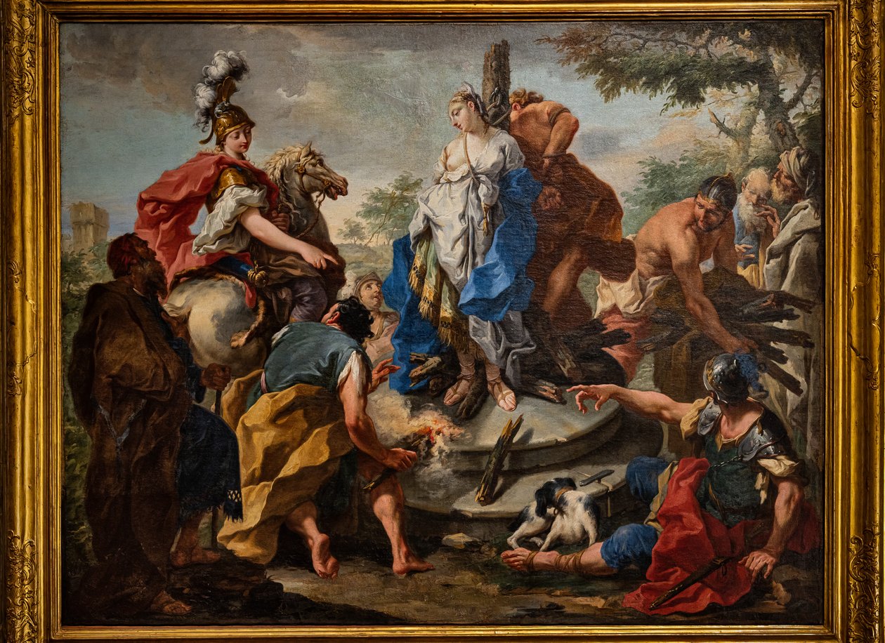 Olindo and Sophronia by Giovanni Battista Pittoni