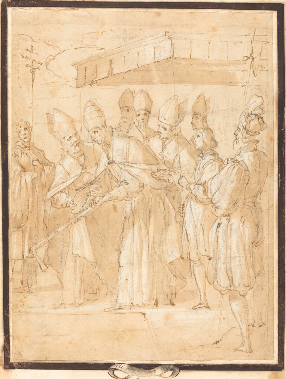 The Founding of Santa Maria Maggiore by Giovanni Battista Ricci