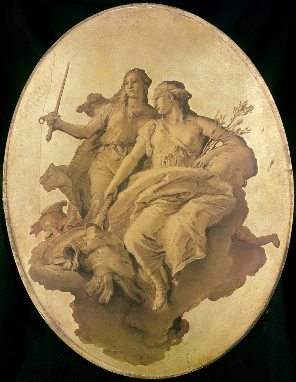 Allegory of Peace and Justice by Giovanni Battista Tiepolo