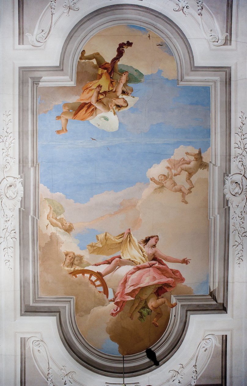 Ceiling of the Entrance Hall in the Palazzina by Giovanni Battista Tiepolo