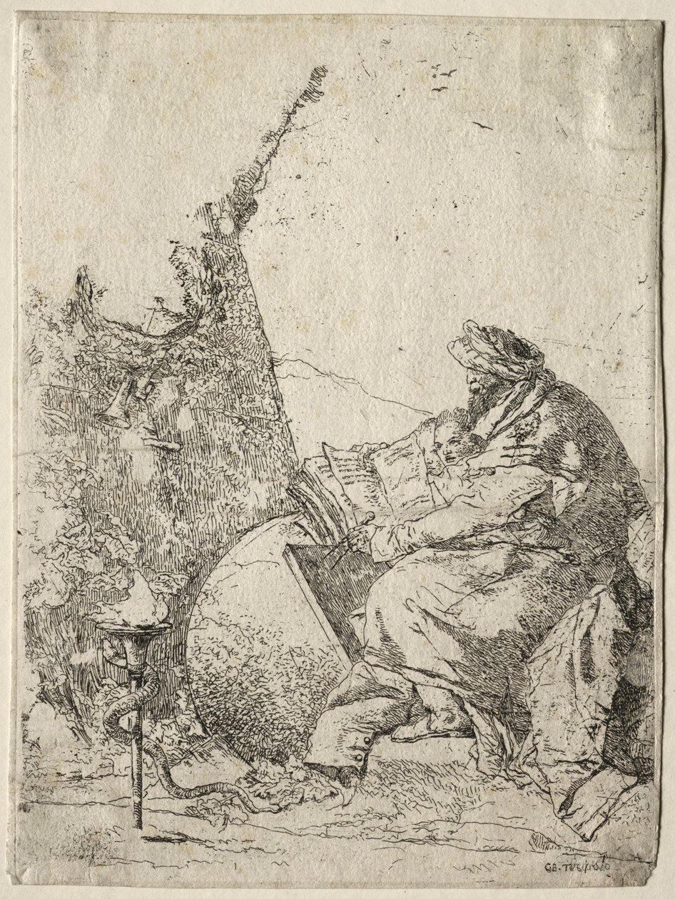Fantasies: The Philosopher by Giovanni Battista Tiepolo