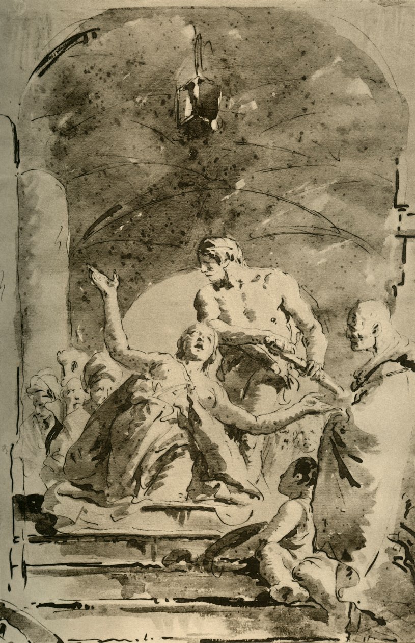 Martyrdom of S. Giustina by Giovanni Battista Tiepolo