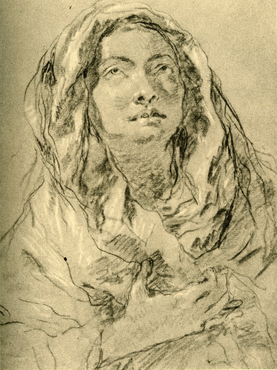 Mater Dolorosa by Giovanni Battista Tiepolo