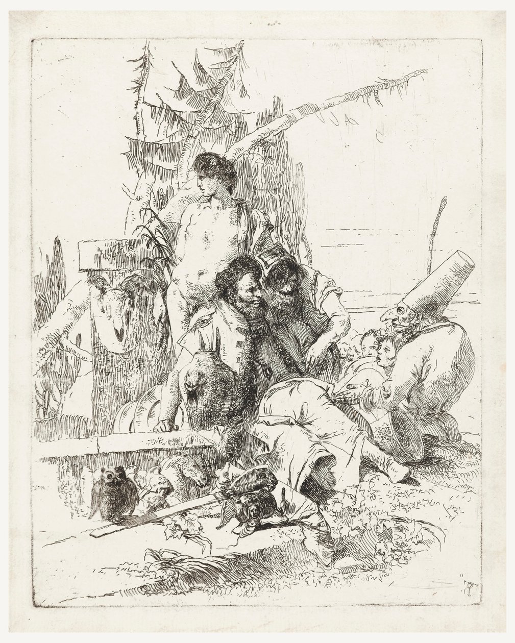 Scherzi di Fantasia by Giovanni Battista Tiepolo