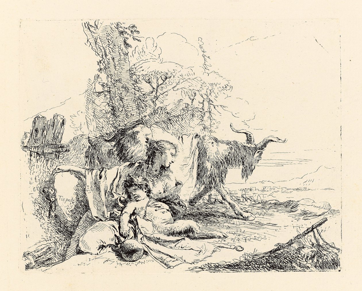 Vari Capricci, before 1750 by Giovanni Battista Tiepolo