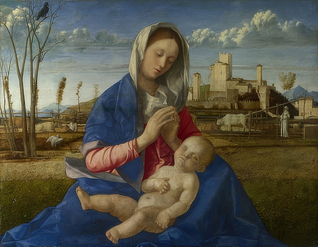Madonna of the Meadow, c. 1500 by Giovanni Bellini