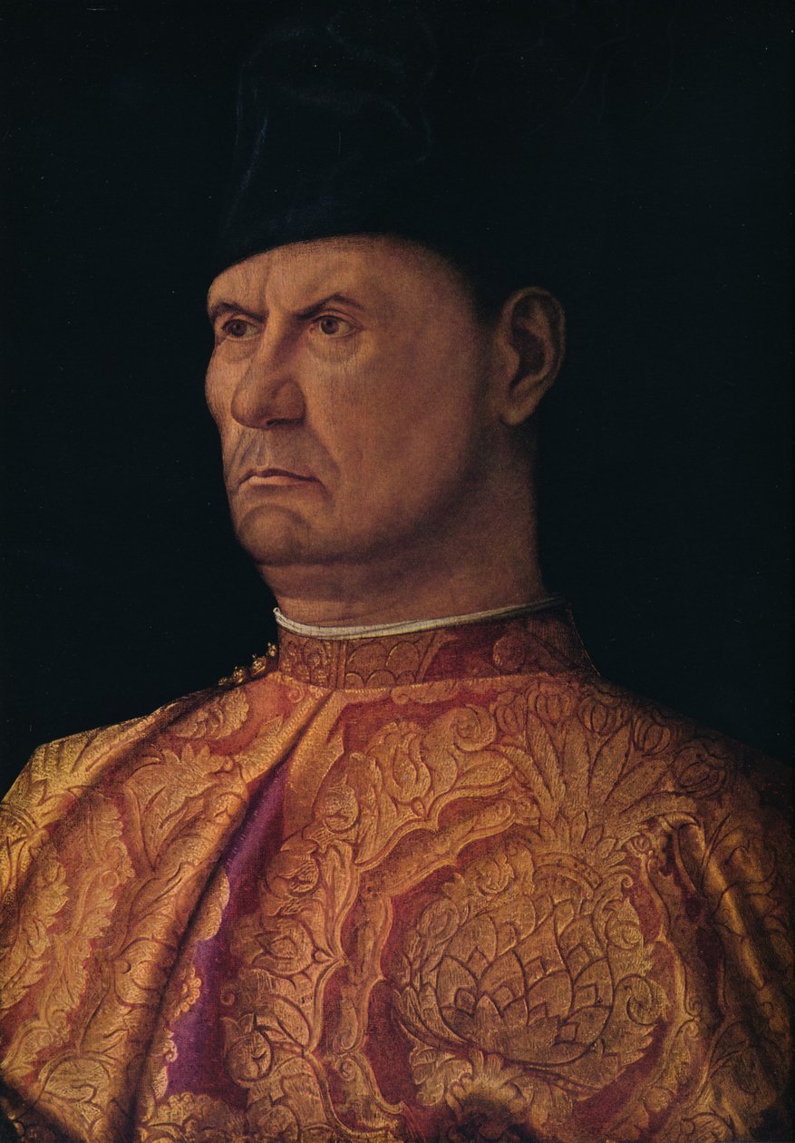 Portrait of a Condottiere, 1475-1480 by Giovanni Bellini