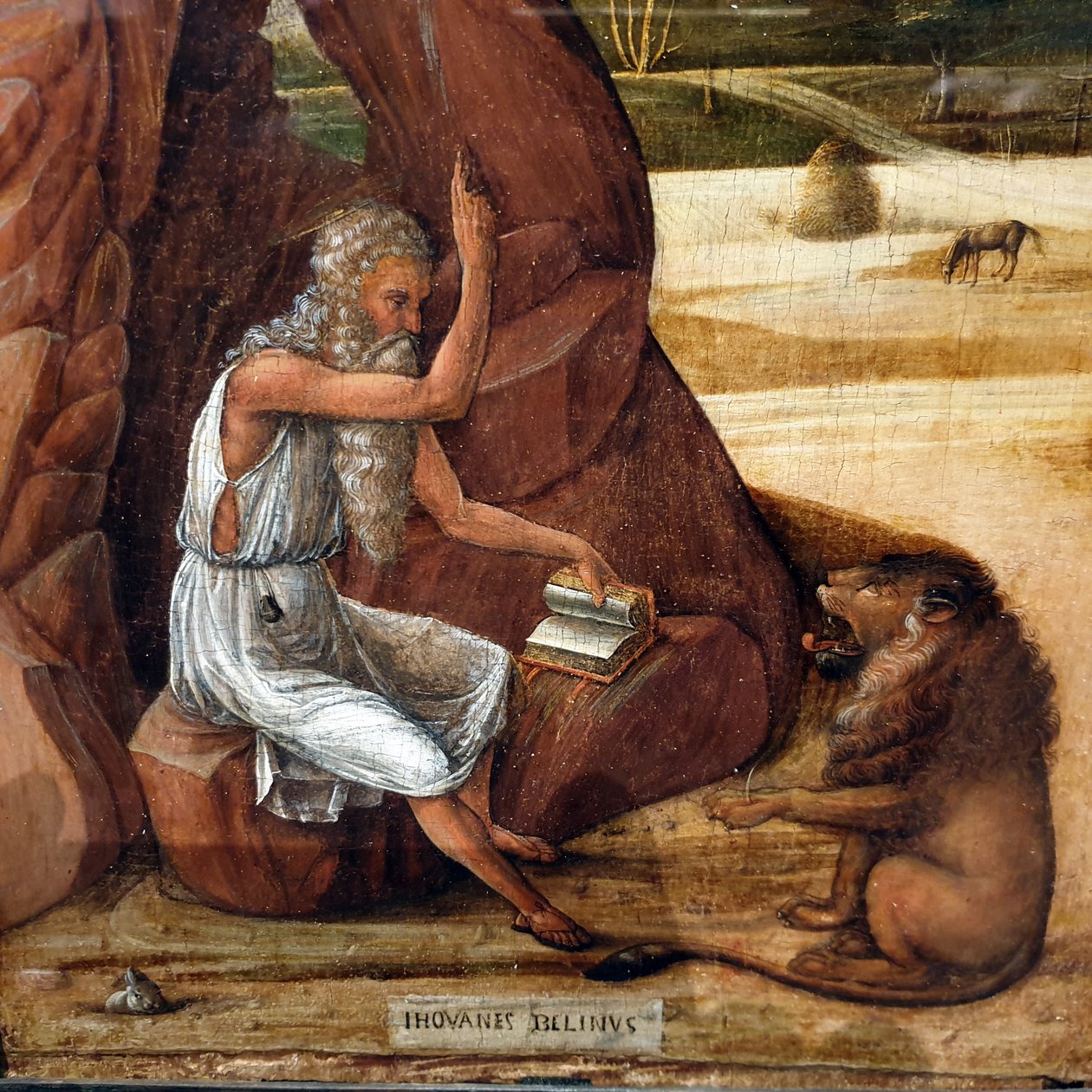 Saint Jerome in the Wilderness by Giovanni Bellini