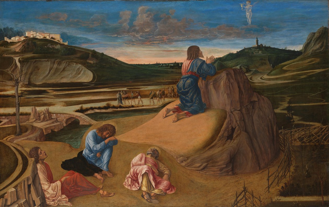 The Agony in the Garden by Giovanni Bellini