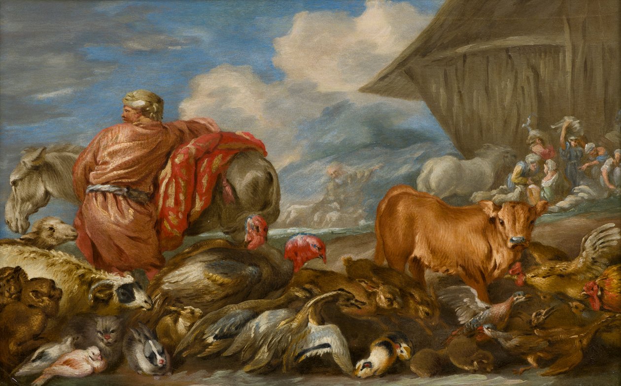 The Animals Entering Noah