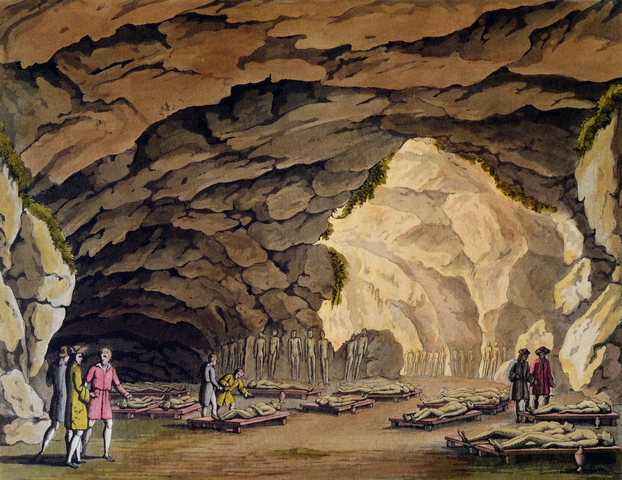 Sepulchral Cavern of the Guances, from 