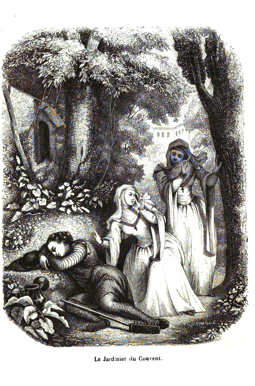 Decameron - Third Day, Story 1 - The Gardener of the Convent by Giovanni Boccaccio