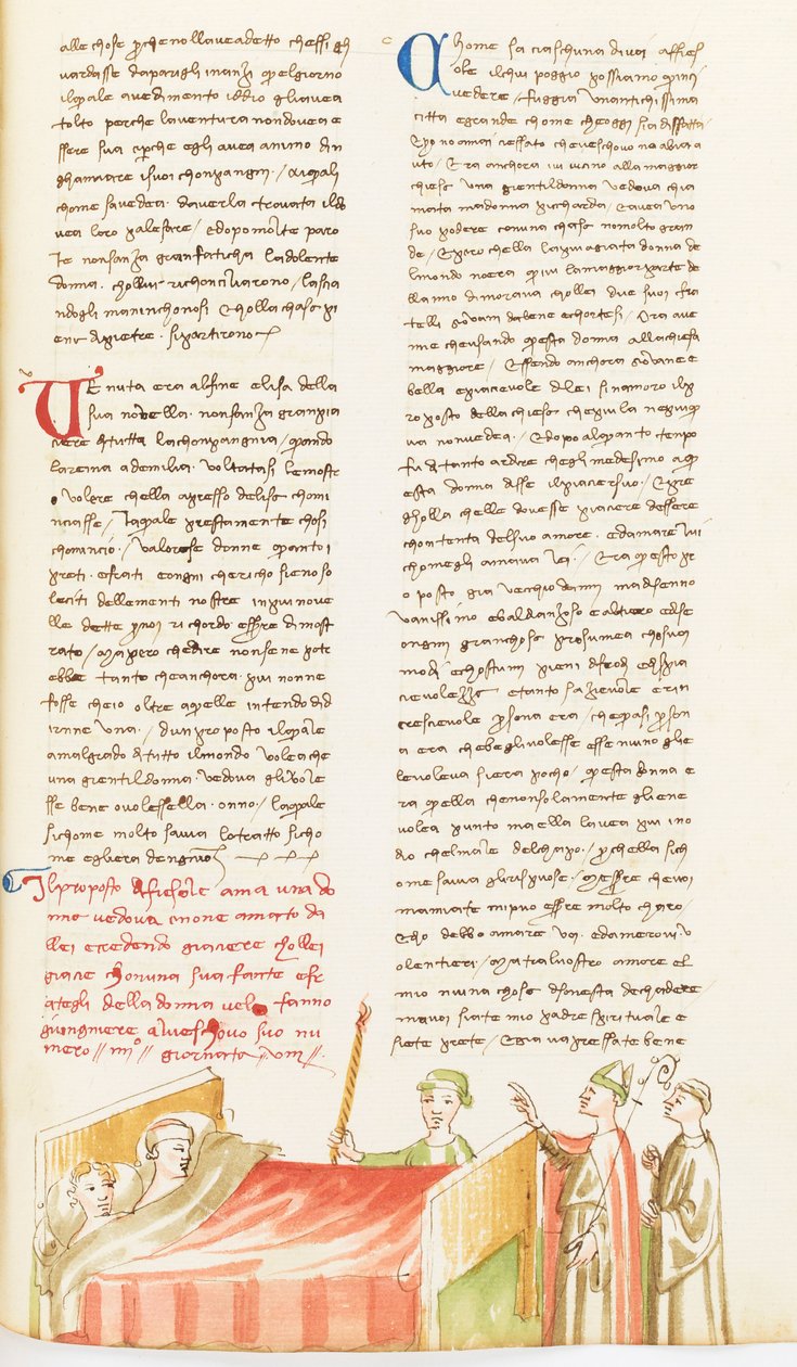 Decameron, At Night All Cats Are Grey; Provost of Fiesole Rebuked by His Bishop, Eighth Day, Tale 4. by Giovanni Boccaccio