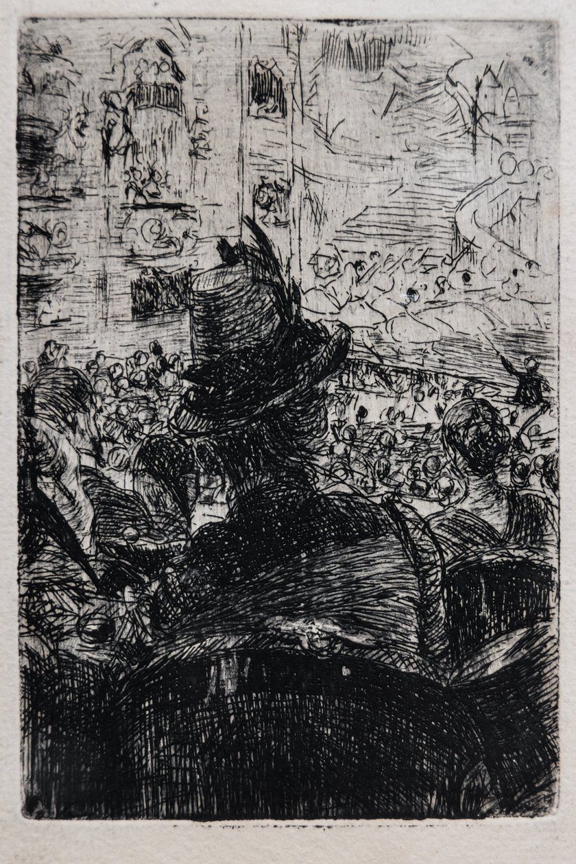 At the Opera in Paris, c.1880 by Giovanni Boldini