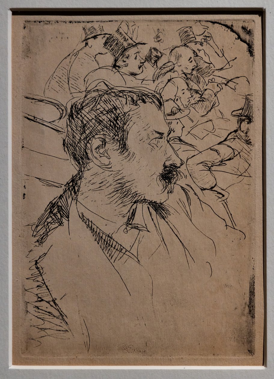 At the Opera in Paris, c.1880 by Giovanni Boldini