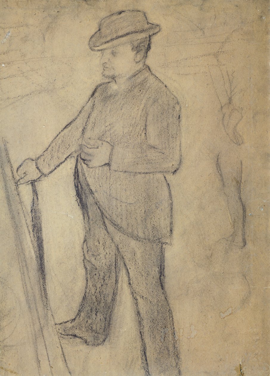 Portrait of Boldini (by Edgar Degas) by Giovanni Boldini