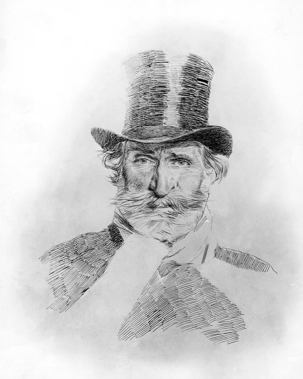 Portrait of Giuseppe Verdi by Giovanni Boldini