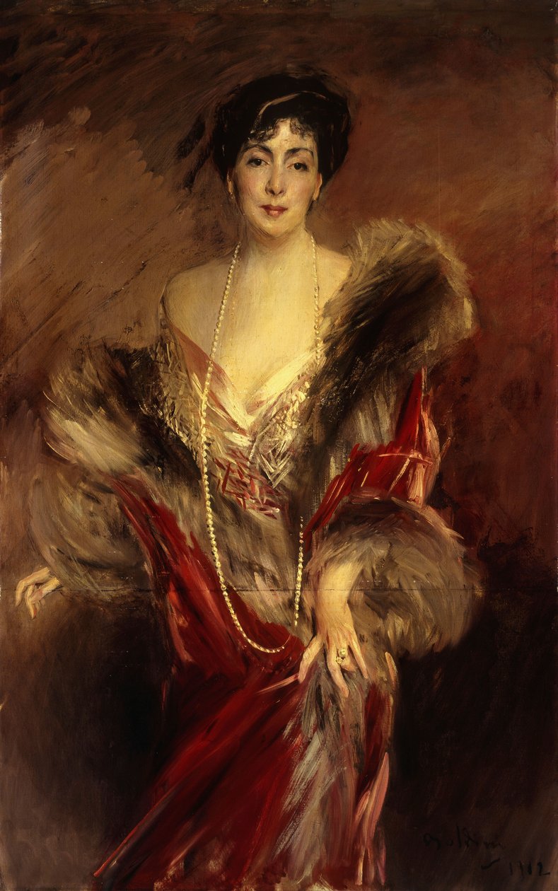 Portrait of Josefina A. de Errazuriz by Giovanni Boldini