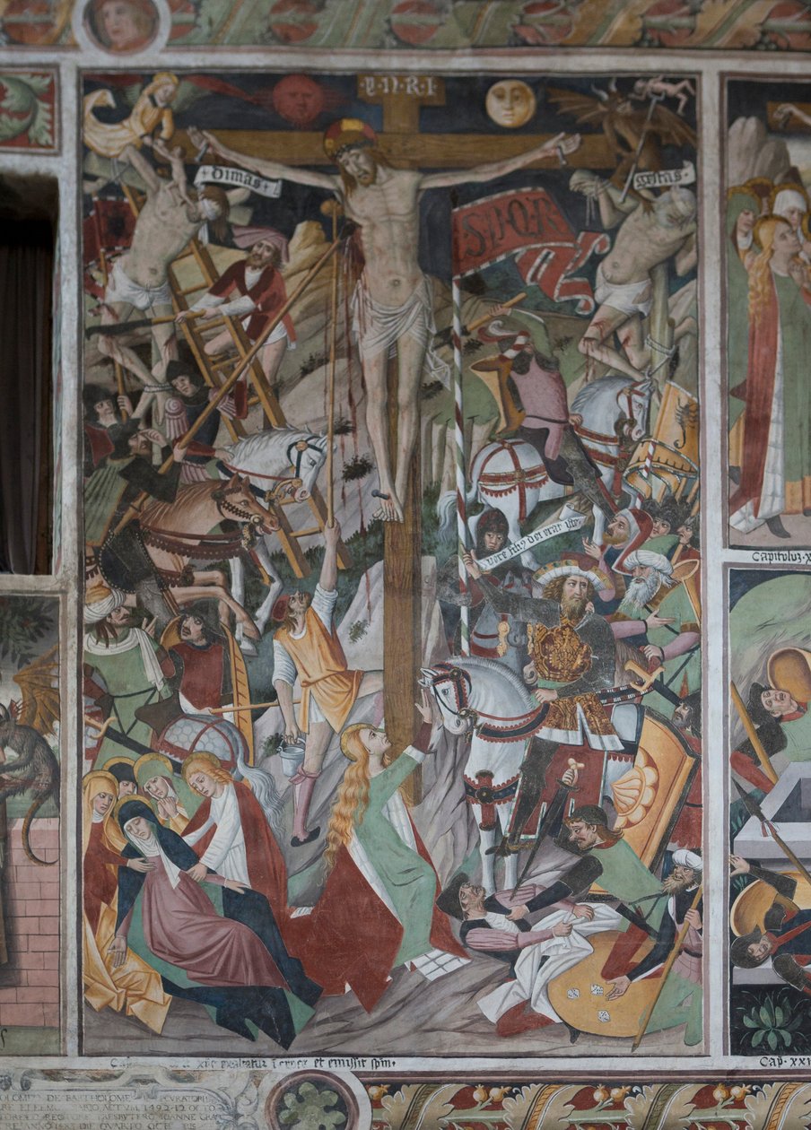 Crucifixion, c.1492 by Giovanni Canavesio