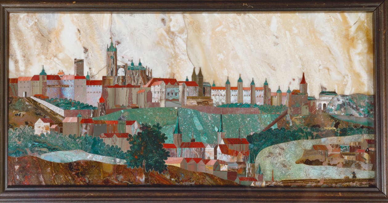The Hradschin, Prague Mosaic of Precious Stones by Giovanni Castrucci