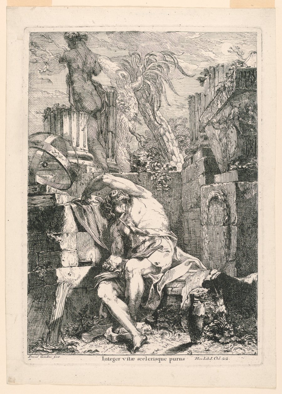 Integer vitae scelerisque purus (Horace, Odes. Book I,22) by Giovanni David