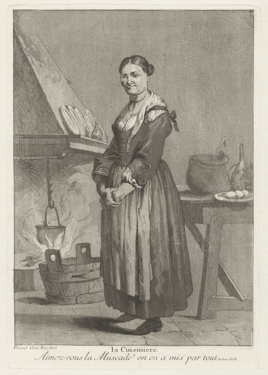 The Cook by Giovanni David