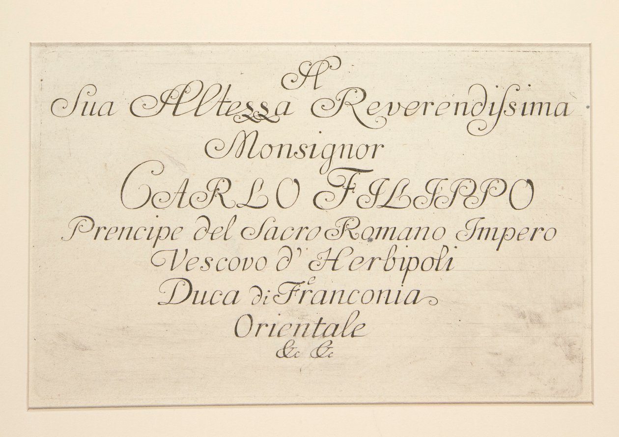 The Dedication, from the series Idee pittoresche sopra la fuga in Egitto (Flight into Egypt) by Giovanni Domenico Tiepolo