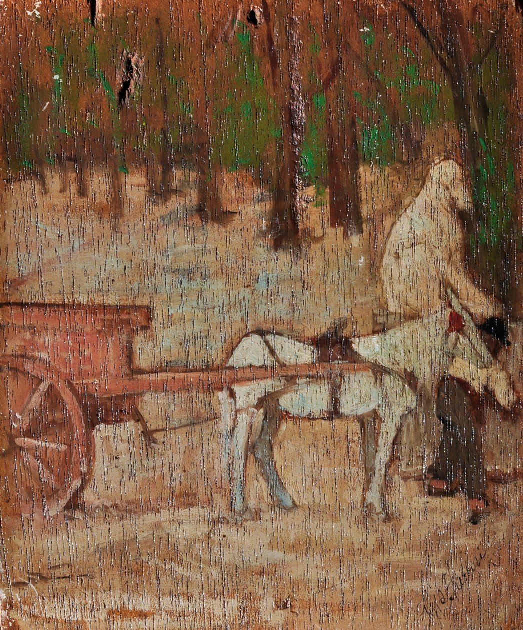 Impression Outside Porta Romana, c.1868-70 by Giovanni Fattori