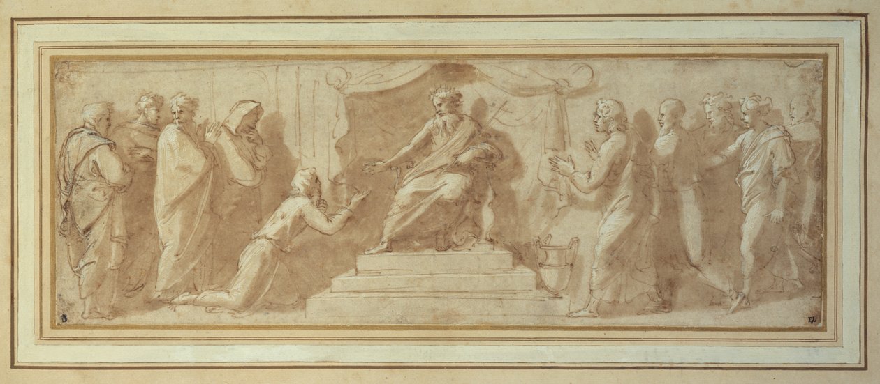 Joseph before Pharaoh by Giovanni Francesco (c.1488 1528) Penni