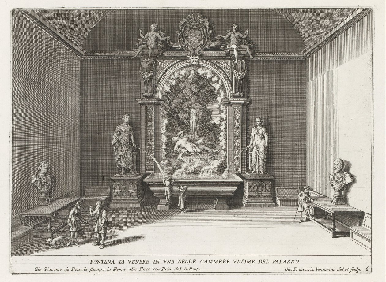 Fountain of Venus in the Villa d