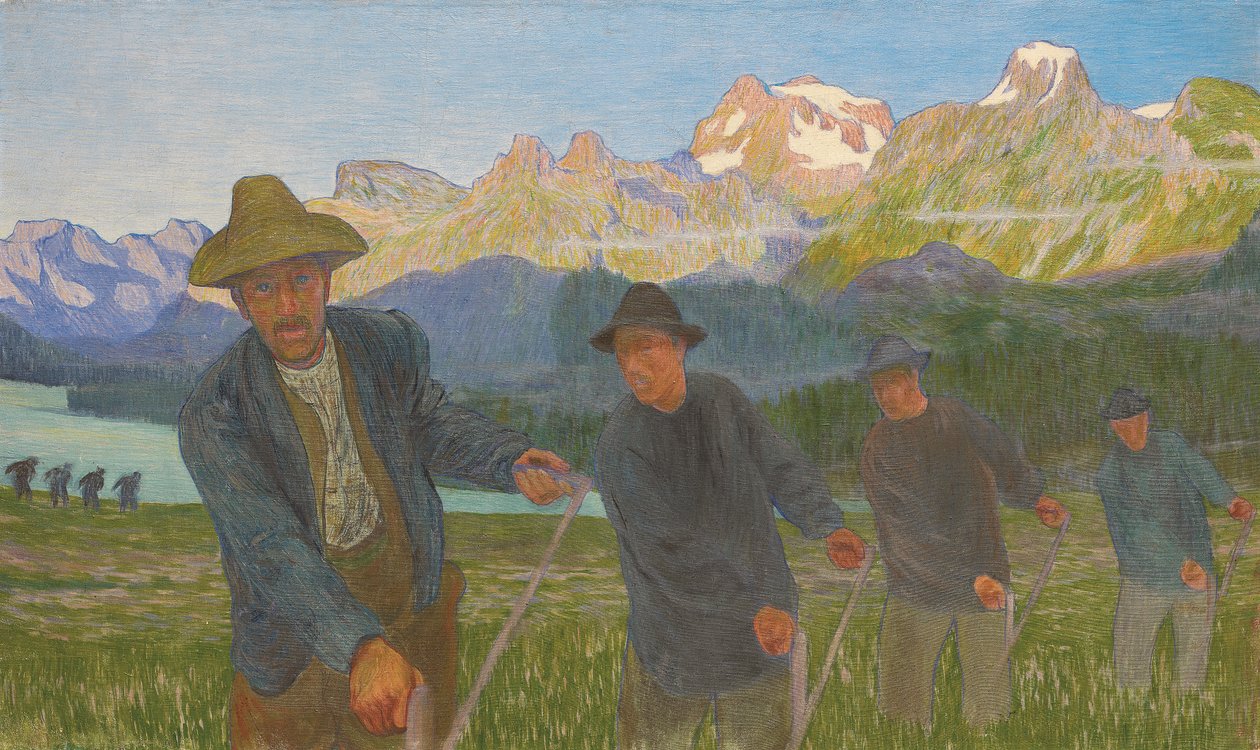 Mower by Giovanni Giacometti
