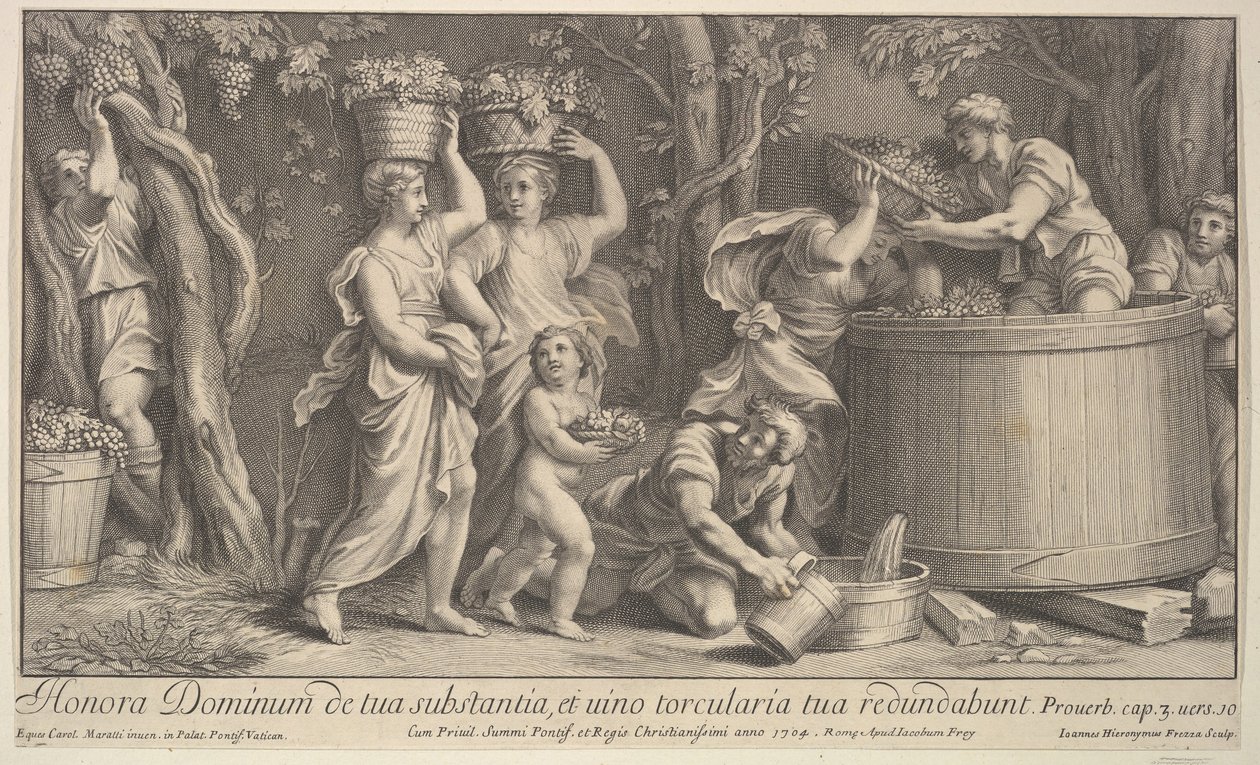 Vintage Scene by Giovanni Girolamo Frezza