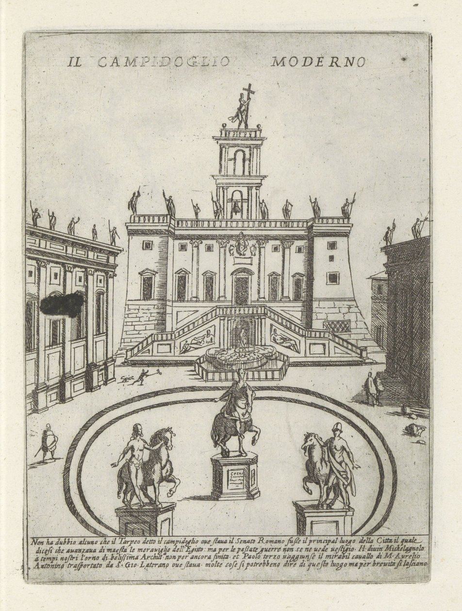 Capitol in Rome by Giovanni Maggi
