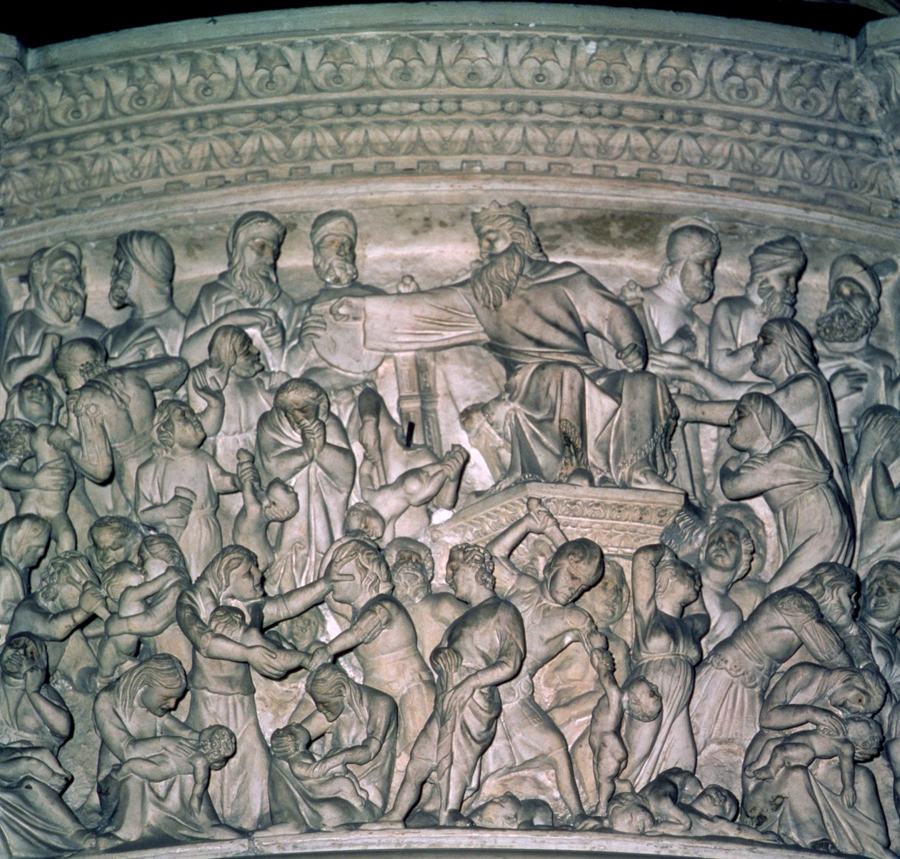 Pulpit (detail) by Giovanni Pisano