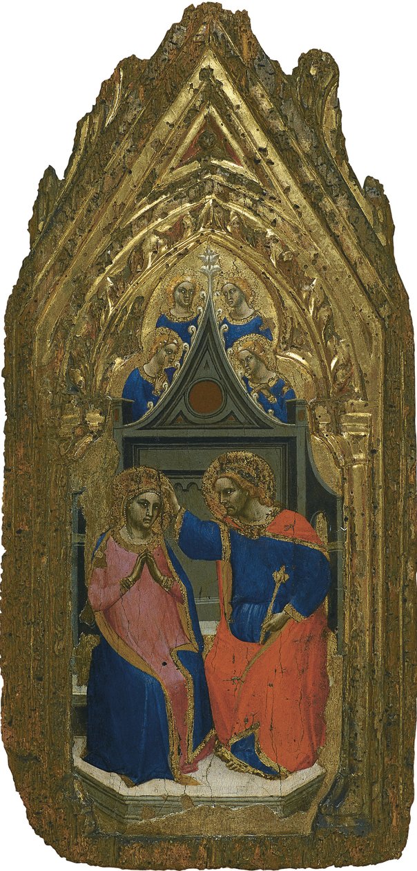The Coronation of the Virgin with Four Angels by Giovanni da Bologna