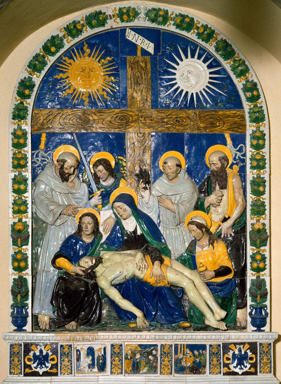 The Deposition (Pieta) by Giovanni della Robbia
